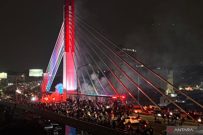 Kronologi Bobotoh Jatuh dari Flyover Pasupati saat Konvoi Persib