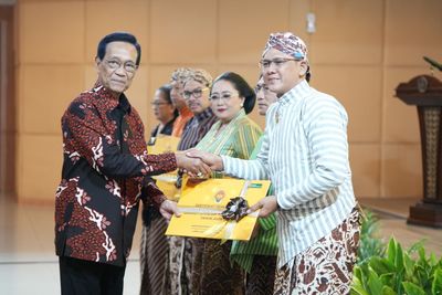 Gubernur DIY Serahkan Sertifikat 8 Karya Budaya Kabupaten Sleman, Warisan Budaya Tak Benda