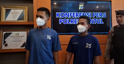 Dua Pemuda di Bantul diringkus Polisi Karena Terlibat Rampas HP Milik Pelajar