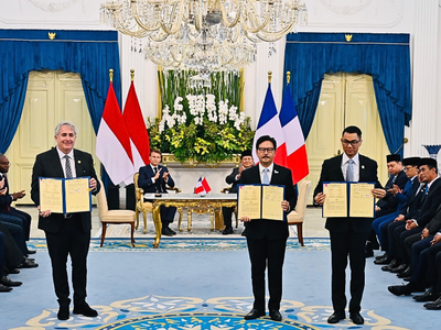 Indonesia dan Prancis Sepakat Kembangkan Proyek Listrik Hidrogen Hijau Senilai Rp37 Triliun
