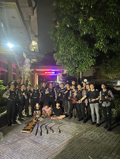 Niat Tawuran Malah Masuk Bui, Tiga Remaja Diciduk Polisi Bawa Sajam