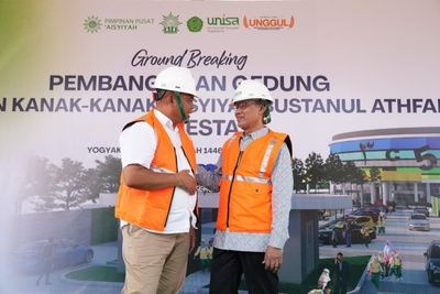 Bupati Sleman Berharap Pembangunan TK ABA Semesta Jadi Awal Perkuat Pondasi Peradaban