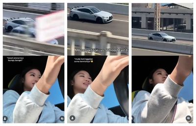 Viral Wanita Cantik Bawa BMW M4 Adu Cepat Dengan Whoosh, Polda Metro Turun Tangan