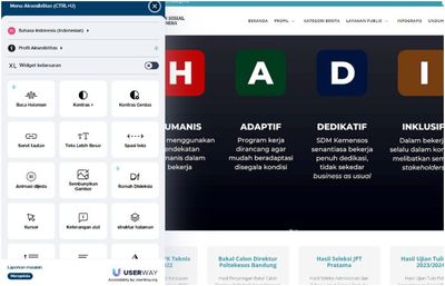 Kemensos Rilis Fitur Baru di Website Mudahkan Penyandang Disabilitas, Ada Audio hingga Menu Ramah Disleksia