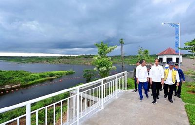 Presiden Jokowi Resmikan Bendungan Karian Banten, Mampu Kendalikan Banjir dan Menghasilkan 1,8 Megawatt Listrik