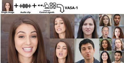 Microsoft VASA-1 Sulap Foto Jadi Video Bicara, Keren atau Menyeramkan?