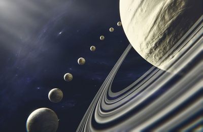 Penyebab Saturnus Punya Bulan Terbanyak di Tata Surya