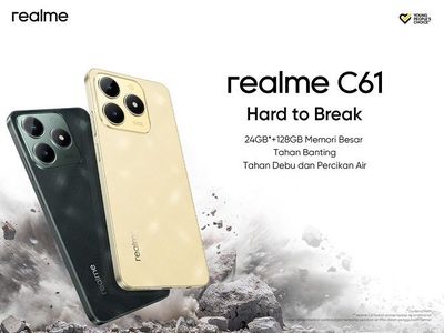 5 Kelebihan Realme C61, Klaim Tahan Banting hingga Aman saat Jatuh dari Ketinggian 1 Meter!