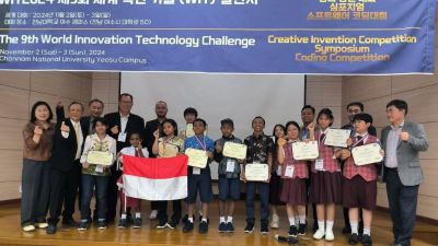 Membanggakan! Siswa SD-SMP Berhasil Meraih Juara Lomba Coding di Korea Selatan
