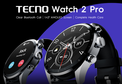 TECNO Watch Pro 2: Smartwatch Stylish dengan Fitur Lengkap