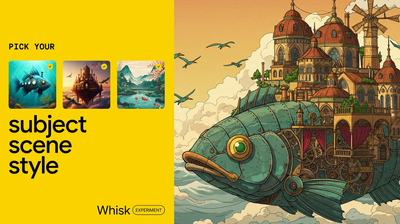 Google Luncurkan Whisk, AI Generator dengan Fitur Perpaduan Gambar Tanpa Prompt