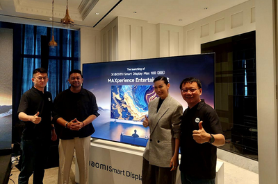Xiaomi Smart Display Max 100, Layar Pintar Terbesar untuk Hiburan dan Kebutuhan Profesional: Bisa Jadi Installation Art!