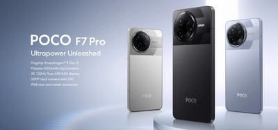 POCO F7 Pro Hadir Secara Global dengan Performa Kencang, Layar AMOLED 2K, dan Snapdragon 8 Gen 3