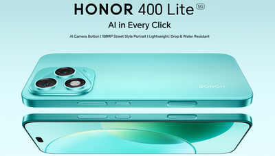 Honor Rilis Honor 400 Lite dengan Dimensity 6020, Kamera 108MP, dan Layar AMOLED 120Hz