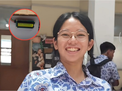 Keren! Siswi SMP Ini Rancang Jemuran Otomatis Berbasis Cuaca