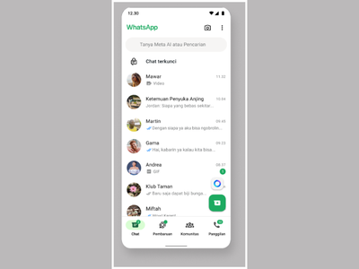 Cara Mengunci Chat WhatsApp di HP Android, Biar Obrolan Pribadi Tetap Aman