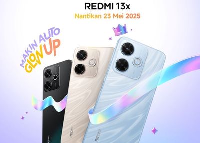 Redmi 13x Siap Rilis di Indonesia 23 Mei 2025, Tawarkan Desain Stylish dan Kamera 108MP