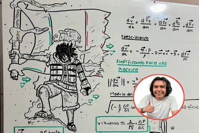Karakter One Piece Jadi Senjata Guru Fisika Meksiko untuk Bantu Siswa Memahami Konsep Sulit
