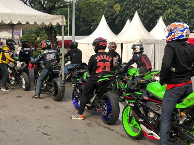 Blaar! Geberan Moge Warnai Street Race di Kemayoran Hari Ini, ini Keseruannya!