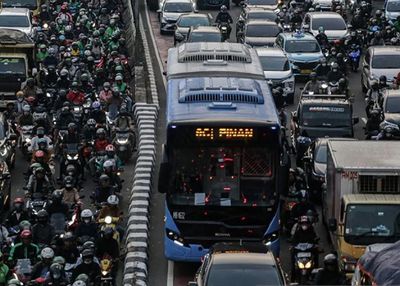 Polisi Akui Macet diJakarta Makin Parah, Indeksnya Capai 53 Persen