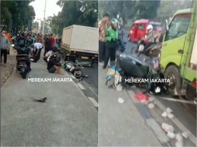 Fakta-Fakta Truk Hajar Sejumlah Pemotor Lawan Arah di Lenteng Agung