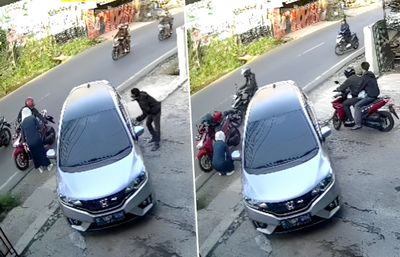 Waspada! Pencurian Modus Ngasih Tahu Ban Mobil Pecah, Gercep Banget nih Komplotan Gak Sampai Semenit
