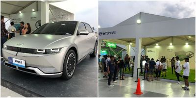 Keren! INOQ 5 Dijadikan Genset Listrik Booth Hyundai di JIS saat Piala Dunia U-17
