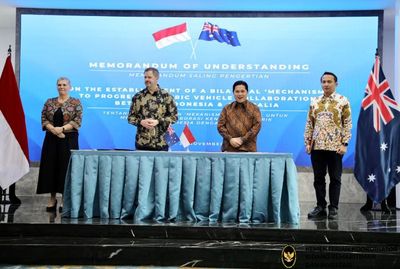 Indonesia Gandeng Australia Perkuat Industri Kendaraan Listrik, Erick Thohir: Kedua Negara Punya SDA yang Bisa Disinergikan!