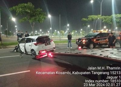 Hendak Angkut Yaris, Truk Towing di PIK 2 Dihajar Pajero hingga Sebabkan 2 Orang Tewas