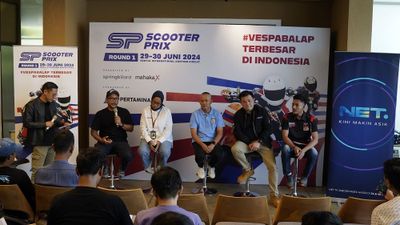 Ajang Scooter Prix 2024 Digelar, Wadah Bagi Pembalap dan Pecinta Vespa Salurkan Hobi