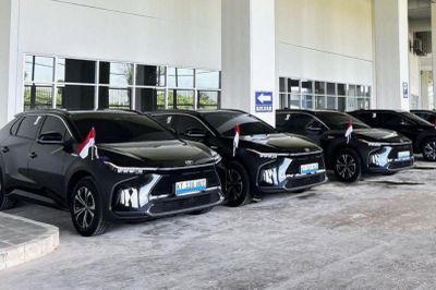 40 Unit bZ4X Dipersiapkan untuk Upacara Peringatan Kemerdekaan RI ke-79 di IKN oleh Toyota-Astra Motor