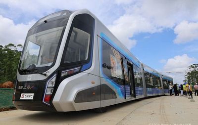 Ini Spesifikasi Trem Otonom IKN yang akan Dikembalikan ke China