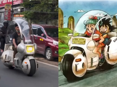 Bukan Cuma di Anime! NMax di Makassar Disulap Jadi Motor Capsule Ala Dragon Ball