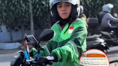 Inspiratif! Driver Perempuan Penyandang Tuli Ini Tak Menyerah dengan Keterbatasannya