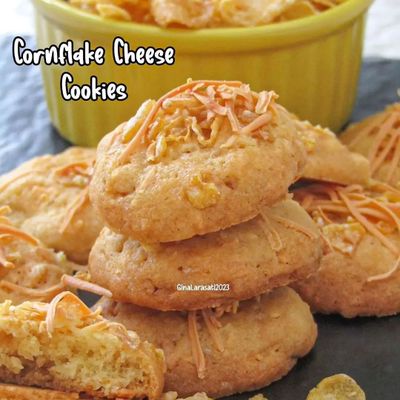 Resep Dessert Cornflake Cheese Cookies, Mudah Bikinnya!