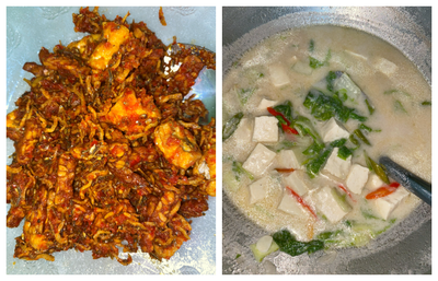 Ide Menu Rumahan Hemat Akhir Bulan, Yuk Bikin Teri Tempe Balado dan Sawi Putih Tahu Santan