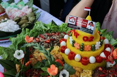 Hibur Warga Garut, Relawan Ganjar Gelar Lomba Kreasi Makanan dan Hiburan