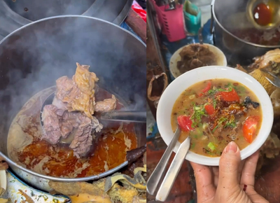 Mencicipi Soto Tangkar Bang Edi, Jeroan dan Tetelannya Melimpah Ditambah Kuahnya Gurih Banget