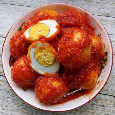 Resep Telur Belado Warteg
