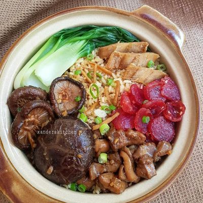 Resep Clay Pot Chicken Mushroom Rice, Bernutrisi Lengkap!