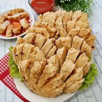 Resep Engpiang Kipas Ikan Tenggiri, Camilan Simple Renyah!