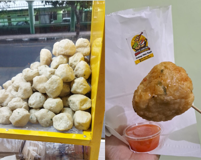 Dibuat dari Daging Ikan Tengiri Segar, Nikmatnya Baso Goreng HohoHahaha