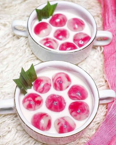 Cara Membuat Wedang Ronde Marble Susu, Lembut dan Manis!