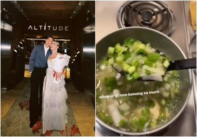 Momen Agnez Mo Masak untuk Kekasih, Salfok ke Jumlah Daun Bawangnya