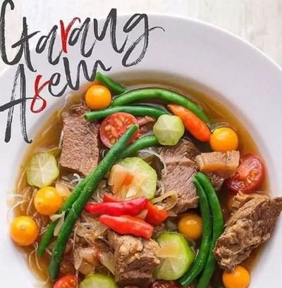 Resep dan Cara Membuat Garang Asem Sapi khas Pekalongan