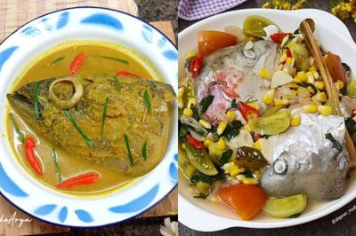 6 Resep Kepala Ikan Olahan Gulai sampai Kuah Sup tanpa Santan