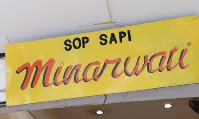 Sop Sapi Minarwati, Spot Sarapan Sop Sapi Enak Legendaris di Jogja
