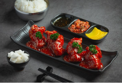 Resep Korean Chicken Fire: Makanan Pedas yang Viral Menggugah Selera