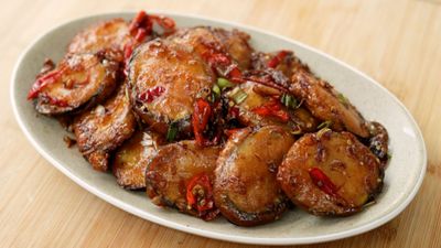 Resep Terong Raos Khas RM Pandan Wangi ala Chef Devina, Tips Agar Tetap Garing Renyah dan Lembut