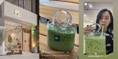 Viral Tote Bag Bentuk Unik untuk Minum Matcha, Gaya Stylish untuk Pecinta Minuman Ini!